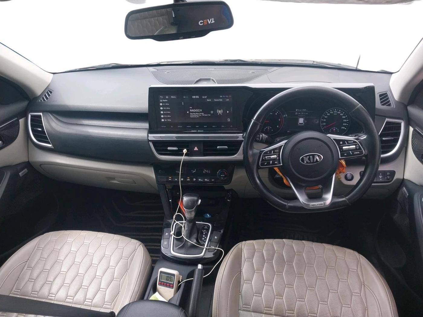 2019 KIA SELTOS HTX PLUS AT1.5 DIESEL, Diesel, Automatic, 1,89,807 km, interior