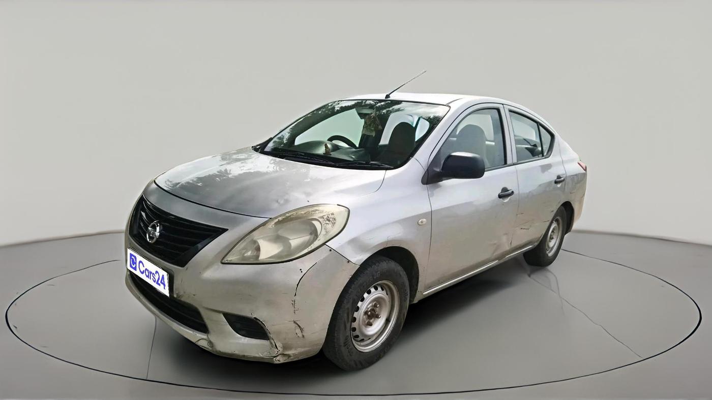 2012 Nissan Sunny XE, CNG, Manual, 1,56,206 km, exterior