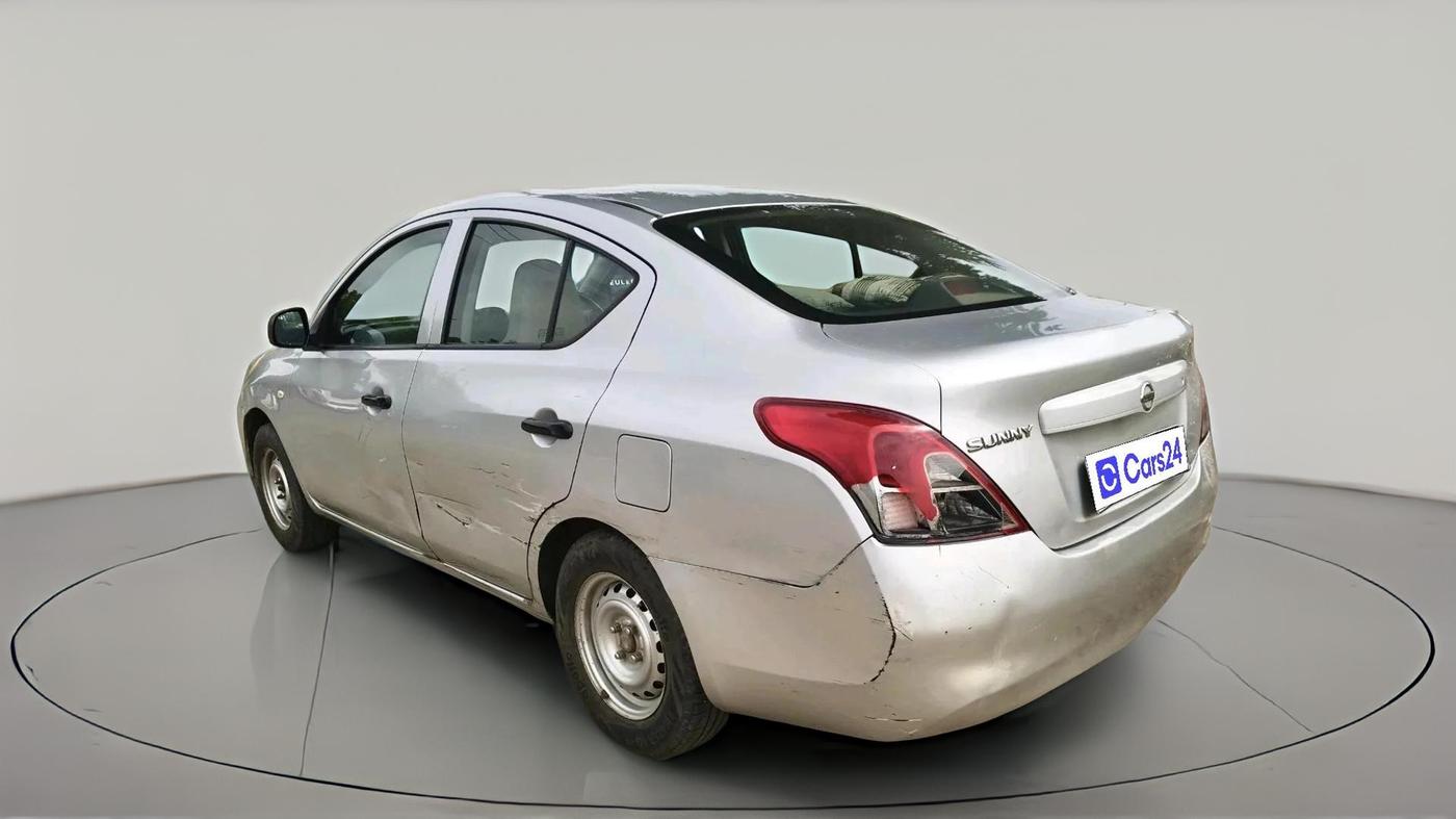 2012 Nissan Sunny XE, CNG, Manual, 1,56,206 km, exterior