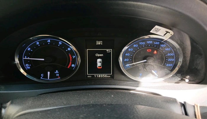 2017 Toyota Corolla Altis G PETROL, Petrol, Manual, 1,18,956 km, interior