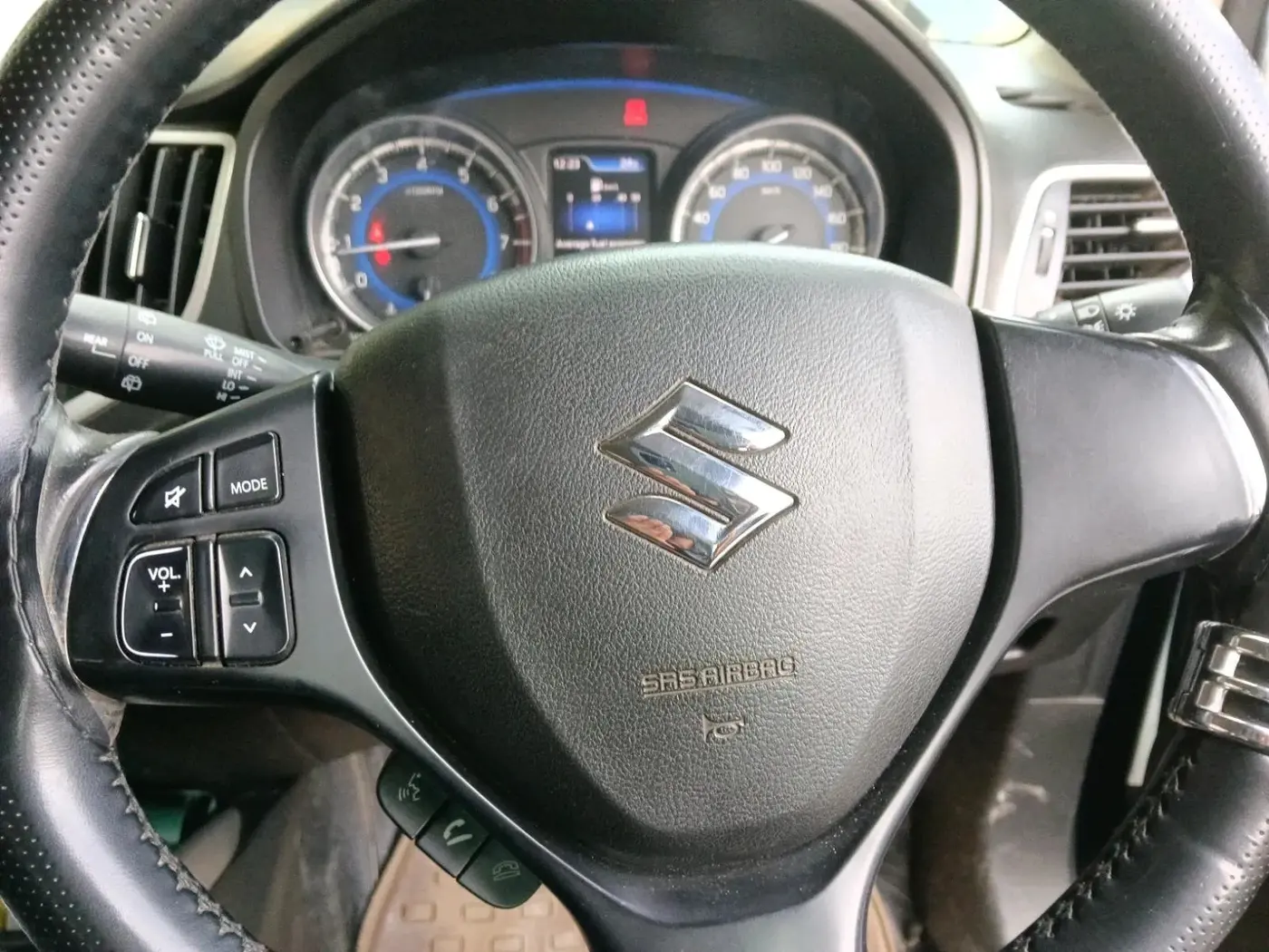 2016 Maruti Baleno ALPHA PETROL 1.2, CNG, Manual, 1,18,269 km, interior