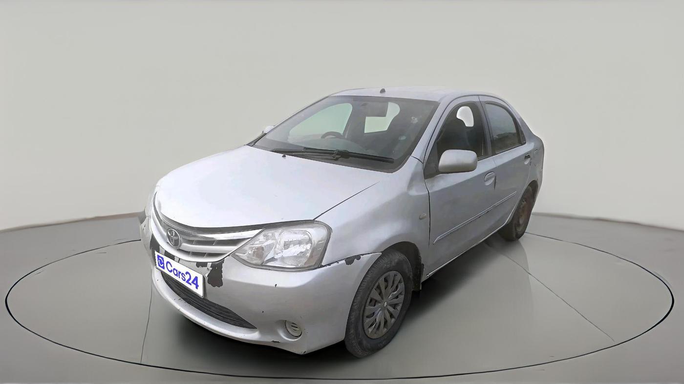 2012 Toyota Etios GD, Diesel, Manual, 3,90,229 km, exterior
