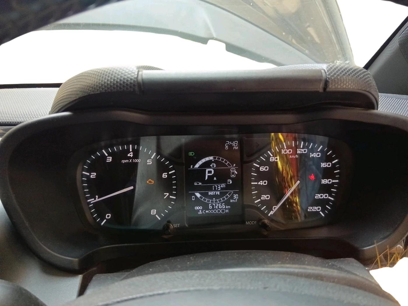 2023 Tata ALTROZ XTA DARK EDTION, CNG, Automatic, 67,266 km, interior