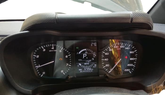 2023 Tata ALTROZ XTA DARK EDTION, CNG, Automatic, 67,266 km, interior