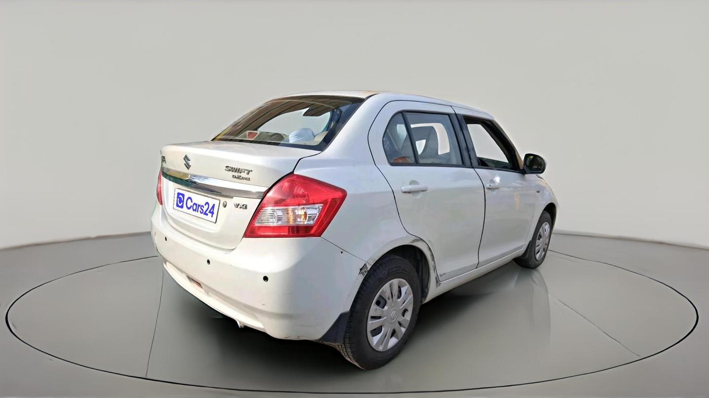 2014 Maruti Swift Dzire VXI, Petrol, Manual, 77,827 km, exterior