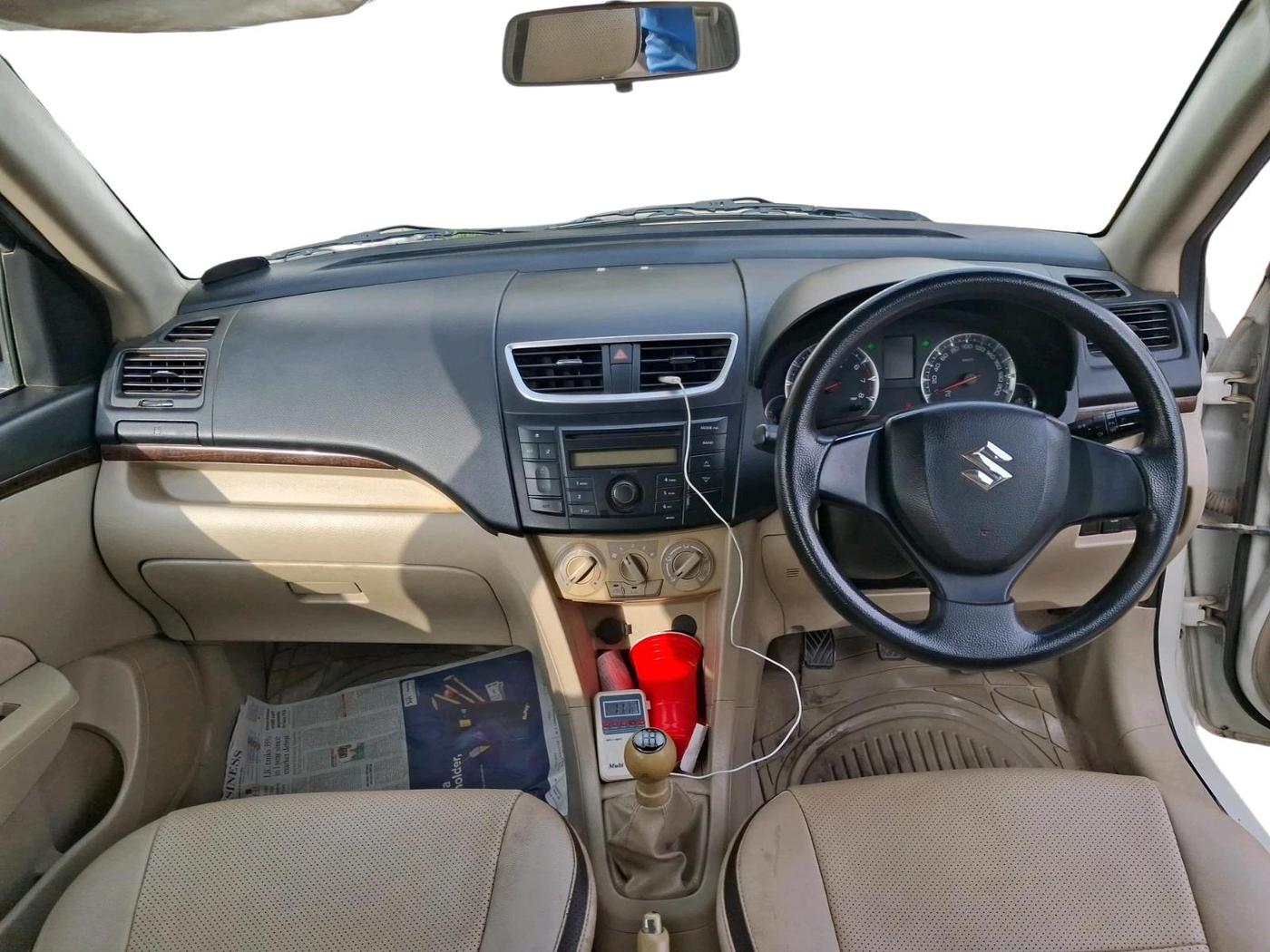 2014 Maruti Swift Dzire VXI, Petrol, Manual, 77,827 km, interior