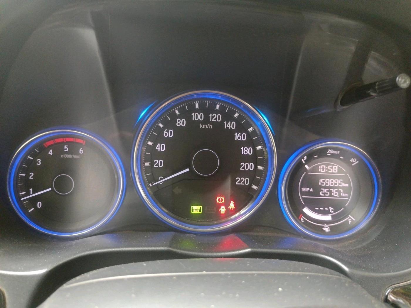 2015 Honda City 1.5L I-DTEC V, Diesel, Manual, 1,59,895 km, interior