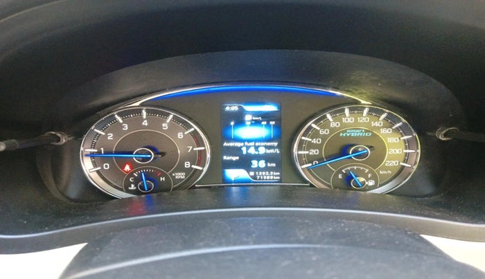 2019 Maruti Ciaz ALPHA  AT 1.5 SHVS PETROL, Petrol, Automatic, 71,589 km, interior