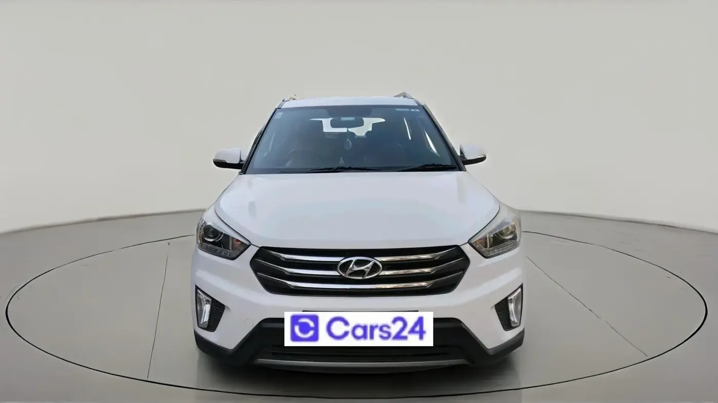 2017 Hyundai Creta SX PLUS AT 1.6 DIESEL, Diesel, Automatic, 1,80,579 km, exterior