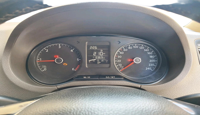 2017 Volkswagen Vento HIGHLINE DIESEL 1.5, Diesel, Manual, 1,13,369 km, interior