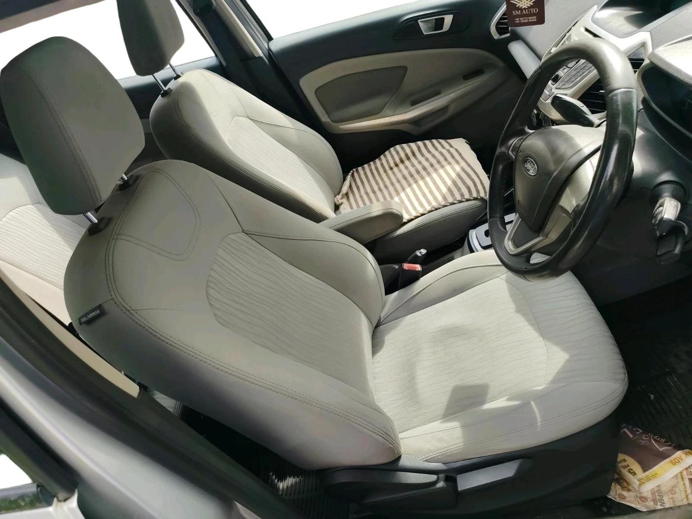 2015 Ford Ecosport TITANIUM 1.5L PETROL AT, Petrol, Automatic, 82,482 km, interior