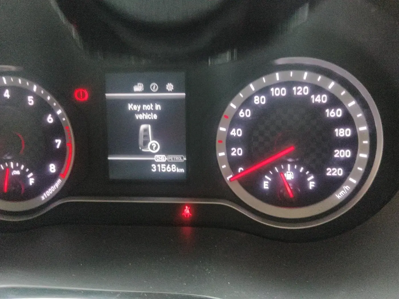 2023 Hyundai AURA SX 1.2 CNG, CNG, Manual, 31,568 km, interior
