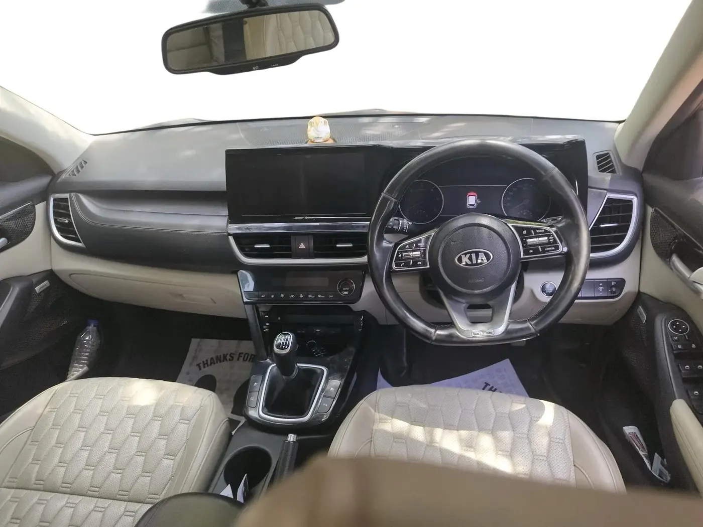 2020 KIA SELTOS HTX PLUS 1.5 DIESEL, Diesel, Manual, 1,32,781 km, interior