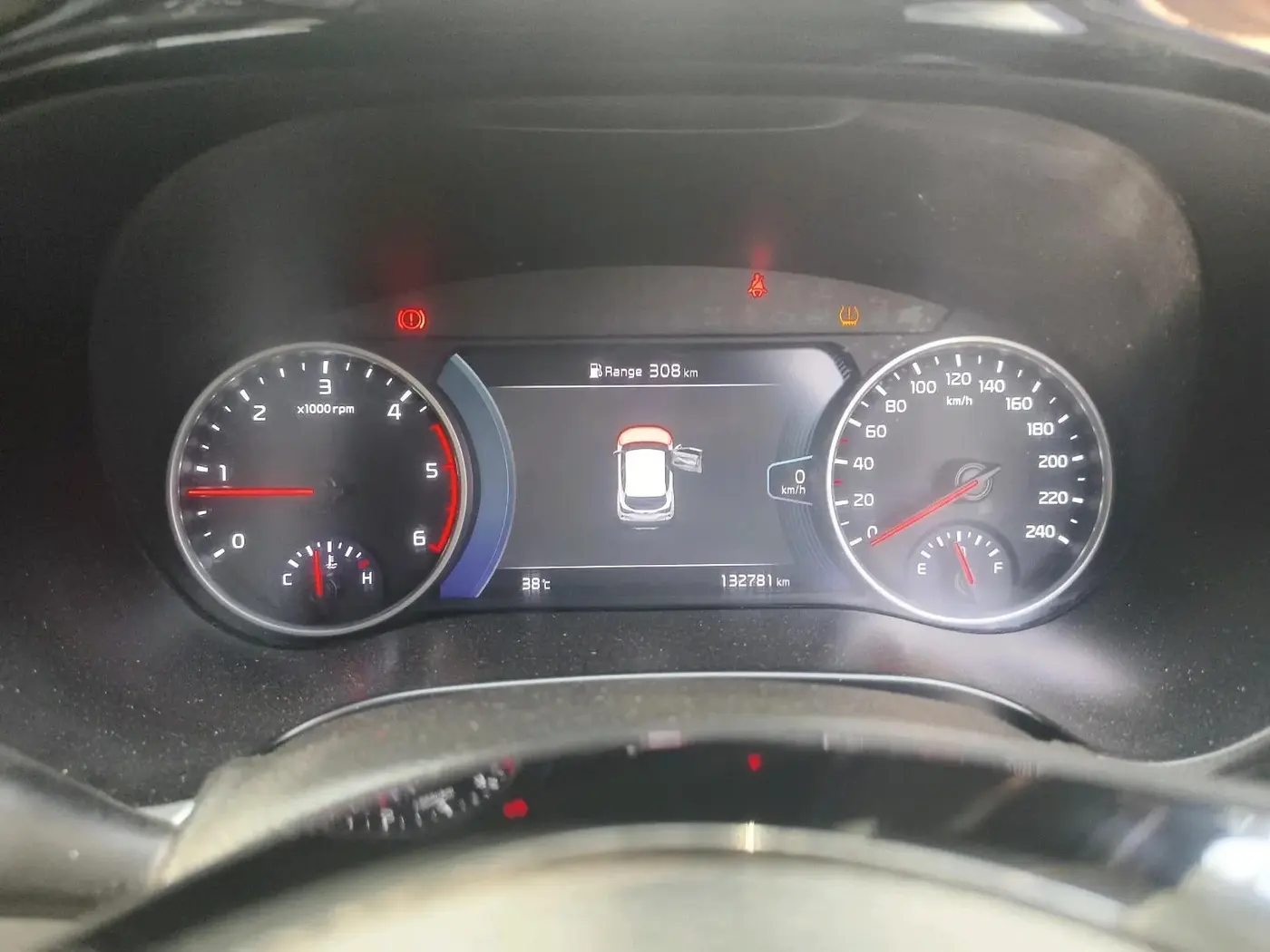 2020 KIA SELTOS HTX PLUS 1.5 DIESEL, Diesel, Manual, 1,32,781 km, interior