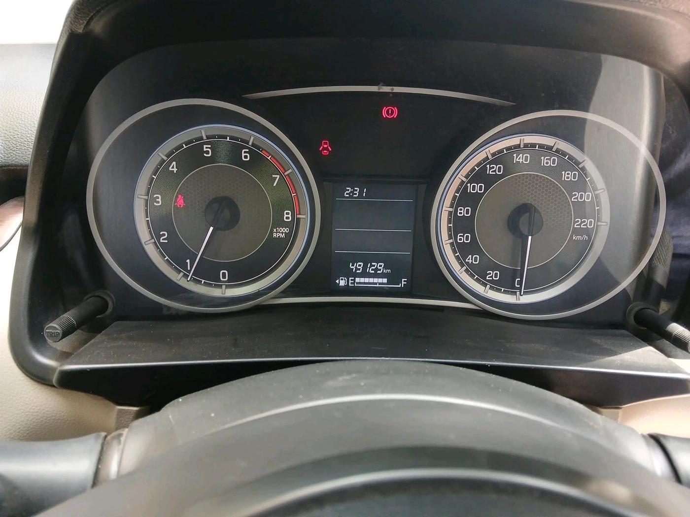 2017 Maruti Dzire VXI, Petrol, Manual, 49,129 km, interior