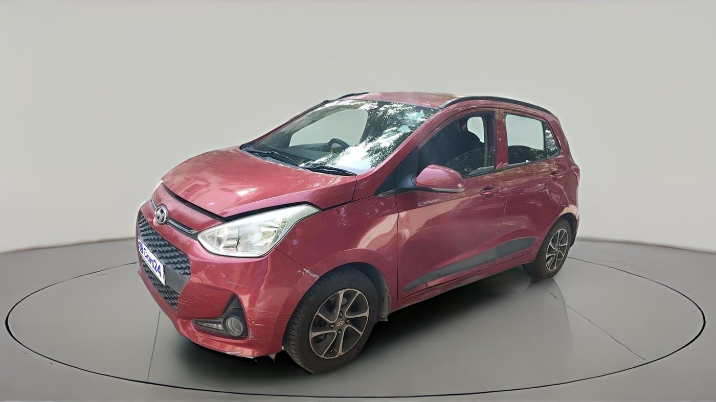 2018 Hyundai Grand i10 SPORTZ (O) AT 1.2 KAPPA VTVT, Petrol, Automatic, 58,392 km, exterior