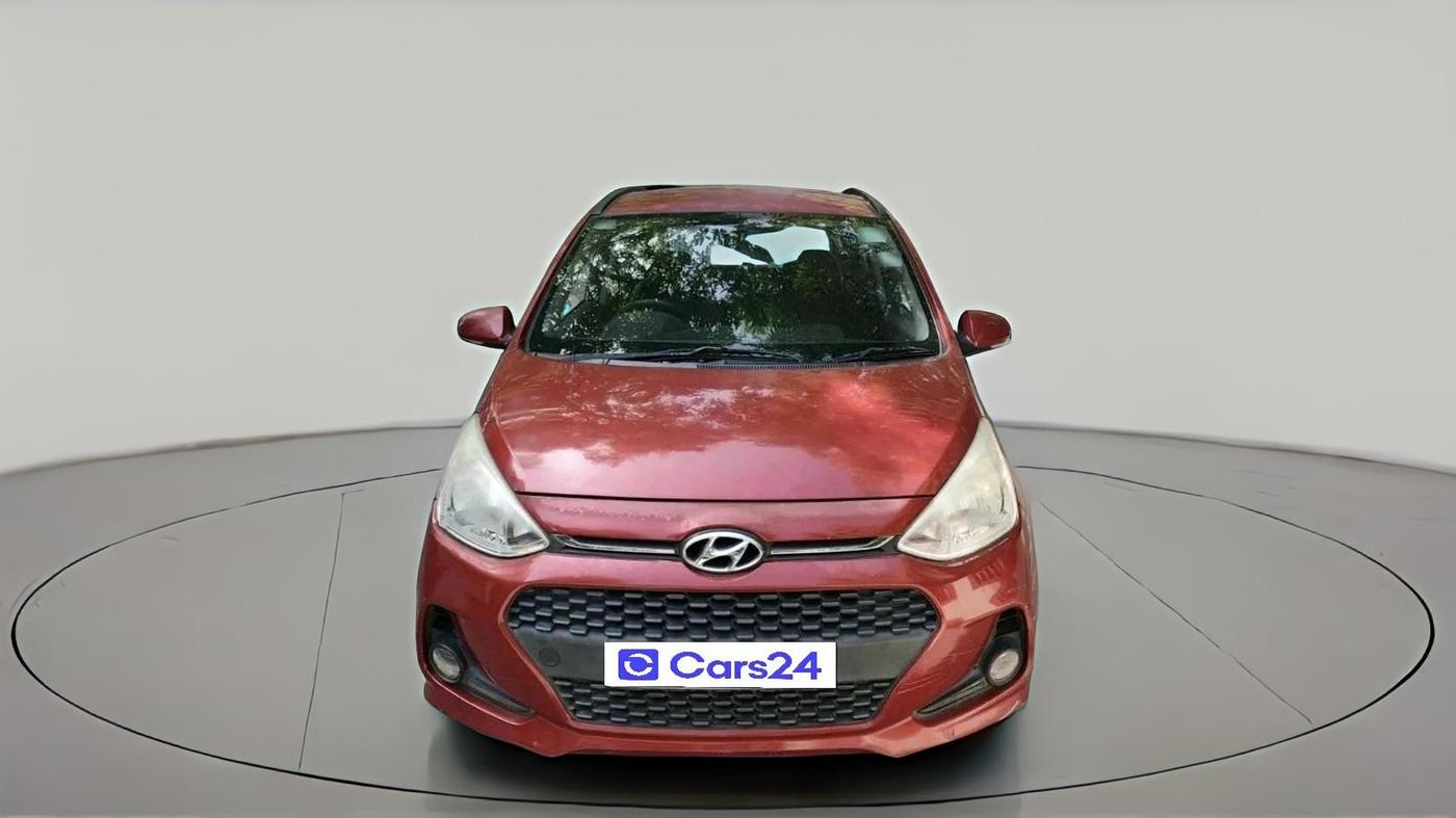 2018 Hyundai Grand i10 SPORTZ (O) AT 1.2 KAPPA VTVT, Petrol, Automatic, 58,392 km, exterior