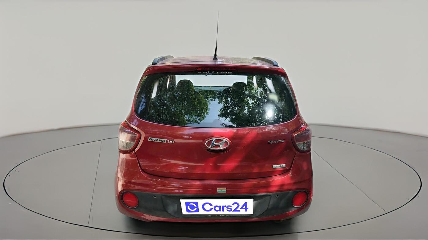 2018 Hyundai Grand i10 SPORTZ (O) AT 1.2 KAPPA VTVT, Petrol, Automatic, 58,392 km, exterior