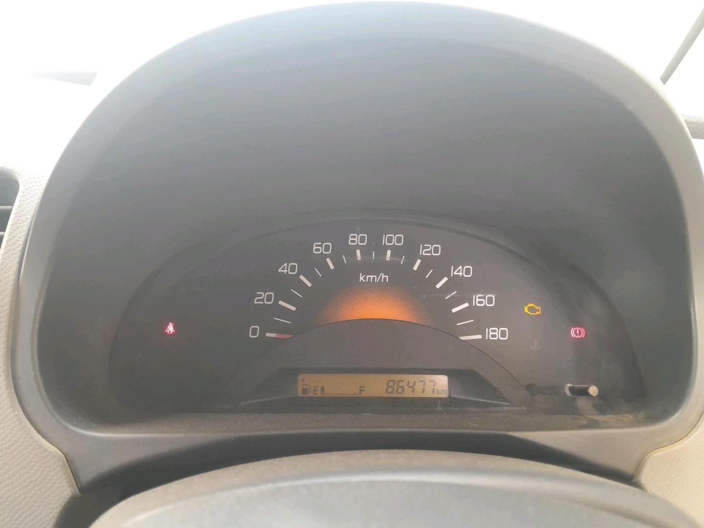 2012 Maruti Wagon R 1.0 LXI, CNG, Manual, 86,477 km, interior