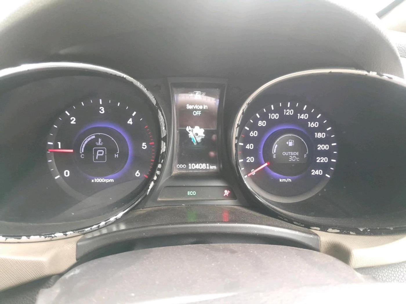 2016 Hyundai Santa Fe 2 WD AT, Diesel, Automatic, 1,04,081 km, interior