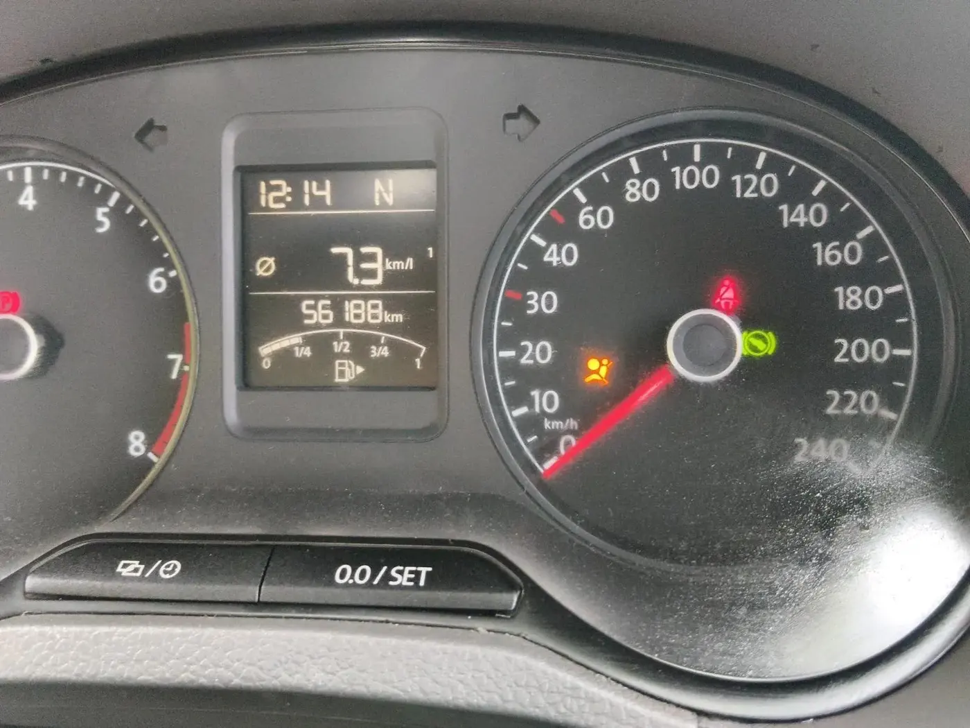 2019 Volkswagen Vento HIGHLINE PETROL AT, Petrol, Automatic, 56,188 km, interior