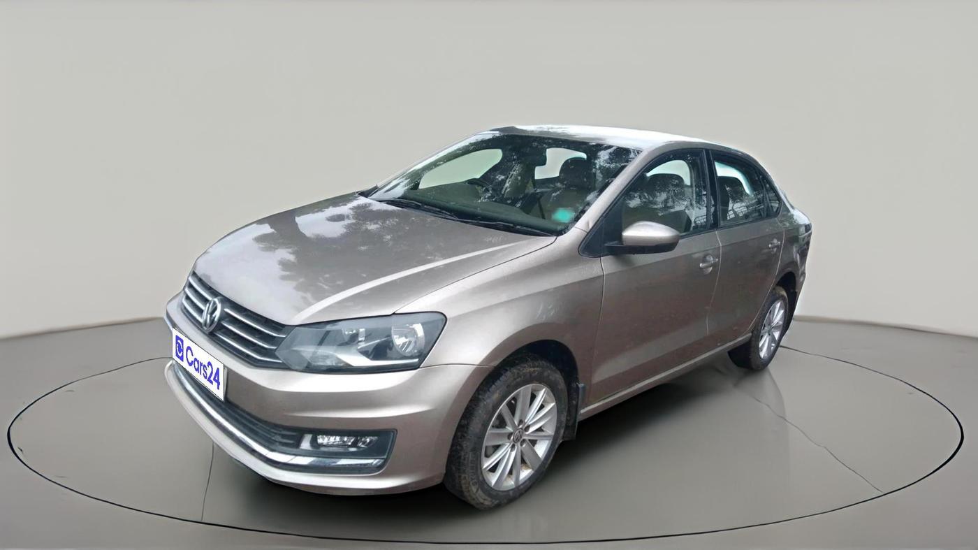 2016 Volkswagen Vento HIGHLINE PETROL AT, Petrol, Automatic, 77,334 km, exterior