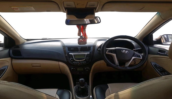 2012 Hyundai Verna FLUIDIC 1.6 VTVT SX, Petrol, Manual, 99,289 km, interior