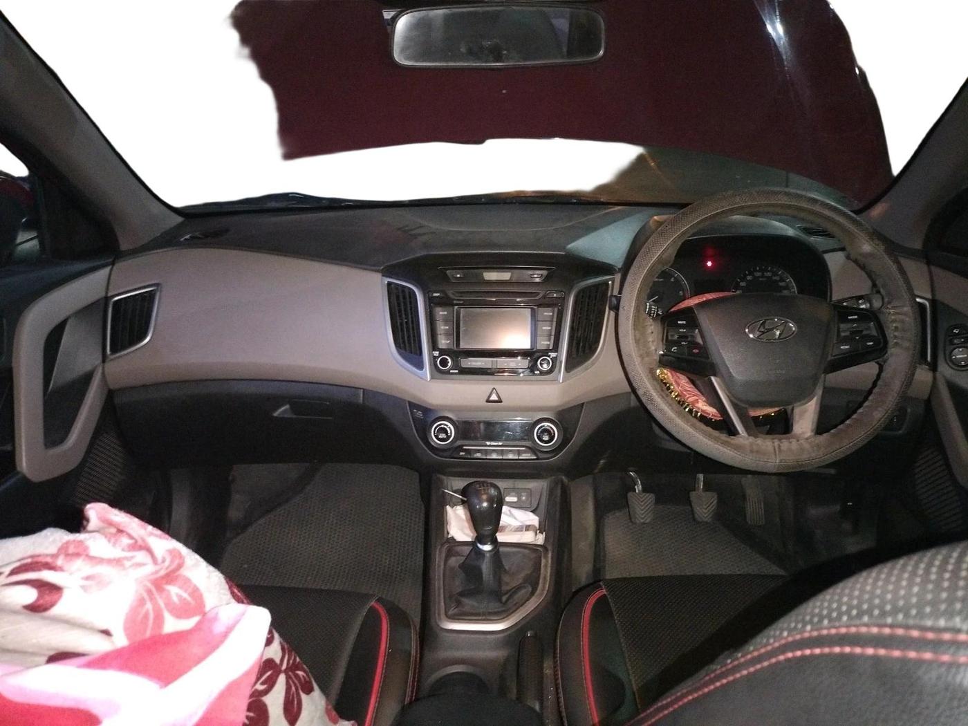 2016 Hyundai Creta SX 1.6 DIESEL, Diesel, Manual, 1,17,867 km, interior