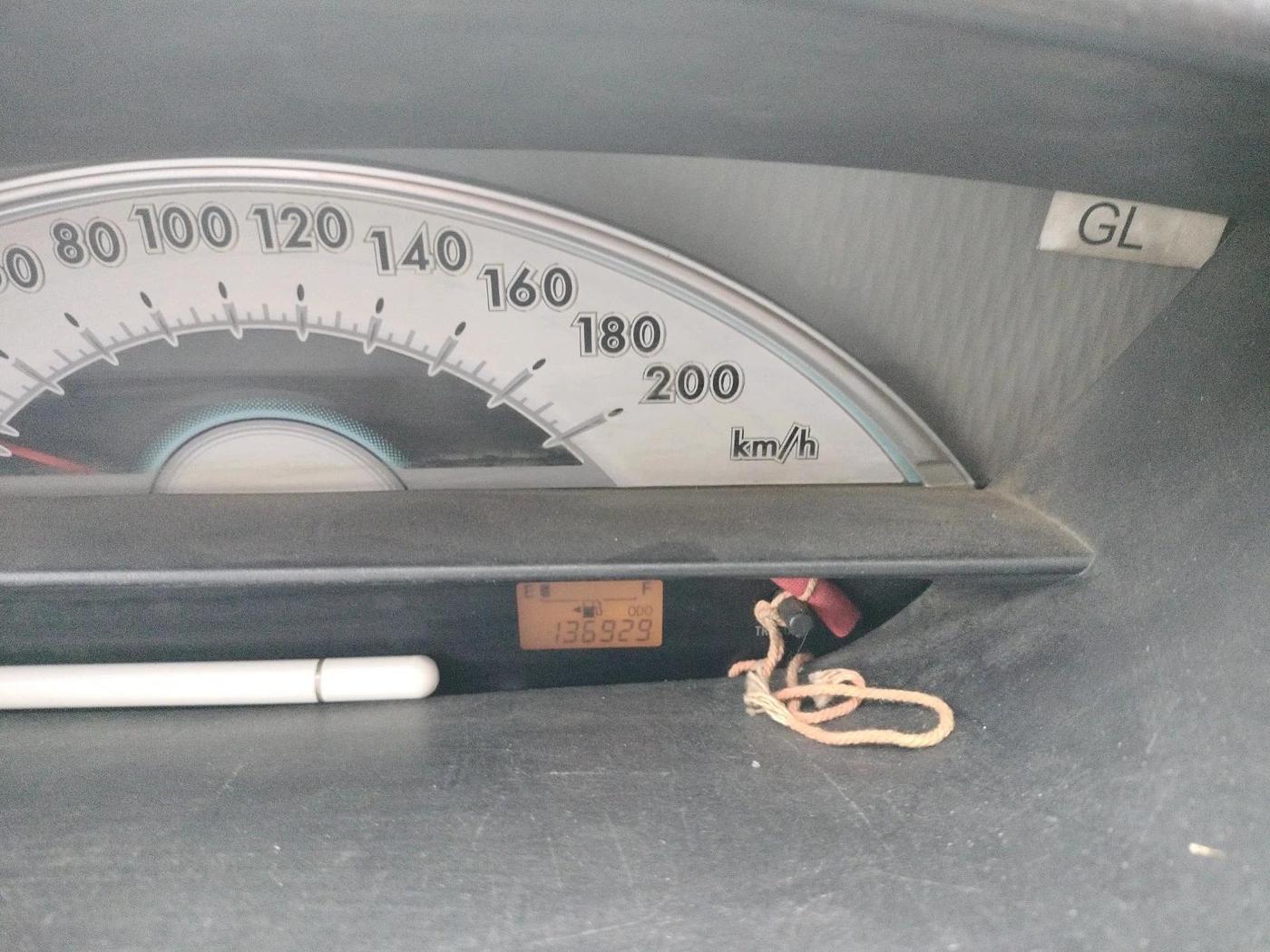 2011 Toyota Etios G, CNG, Manual, 1,36,929 km, interior