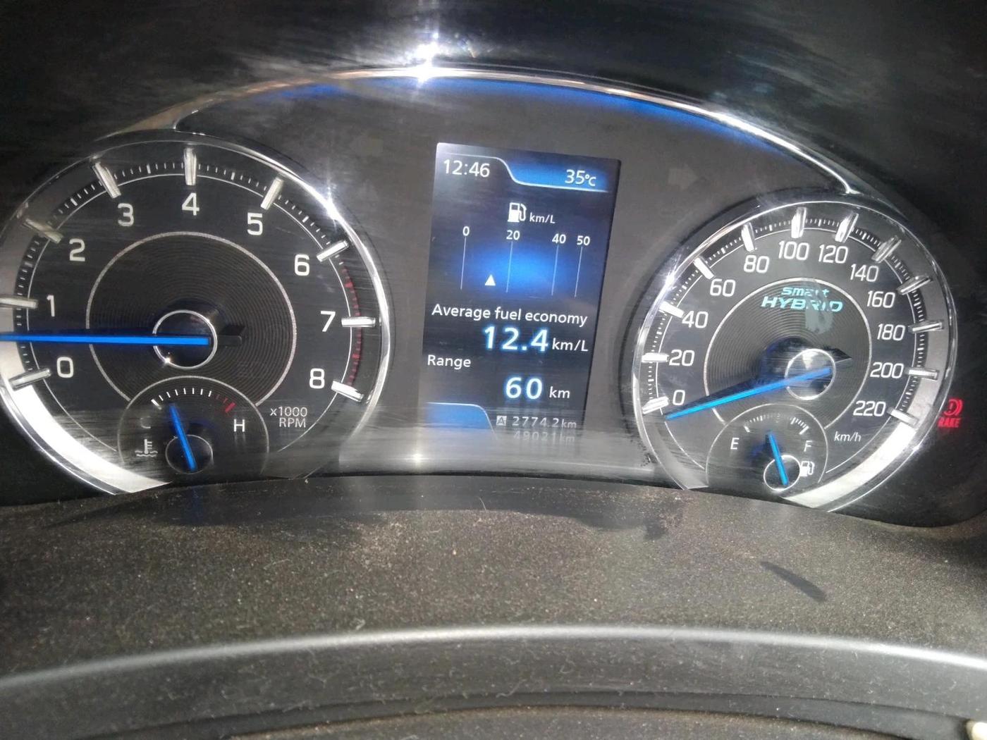 2021 Maruti Ciaz ALPHA 1.5 SHVS PETROL, Petrol, Manual, 49,021 km, interior