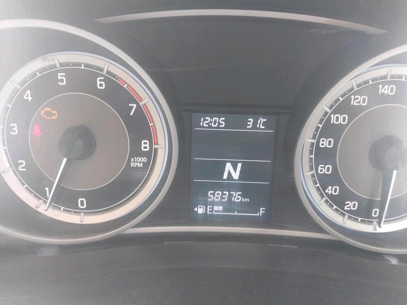 2017 Maruti Dzire ZXI PLUS AMT, Petrol, Automatic, 58,376 km, interior