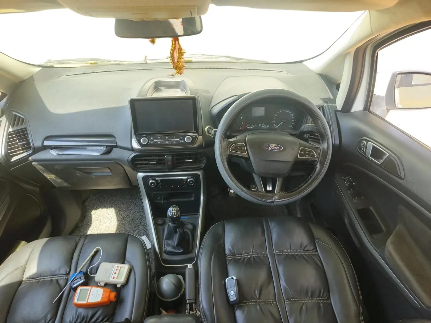 2018 Ford Ecosport TITANIUM 1.5L PETROL, CNG, Manual, 97,931 km, interior