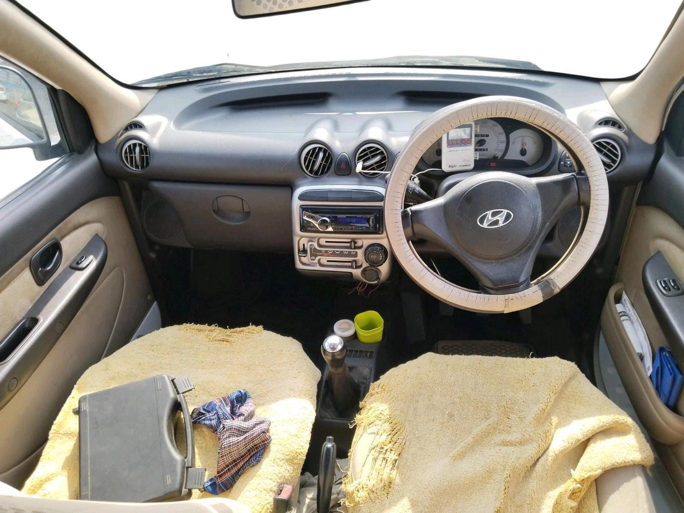 2013 Hyundai Santro Xing GL PLUS, CNG, Manual, 1,08,187 km, interior