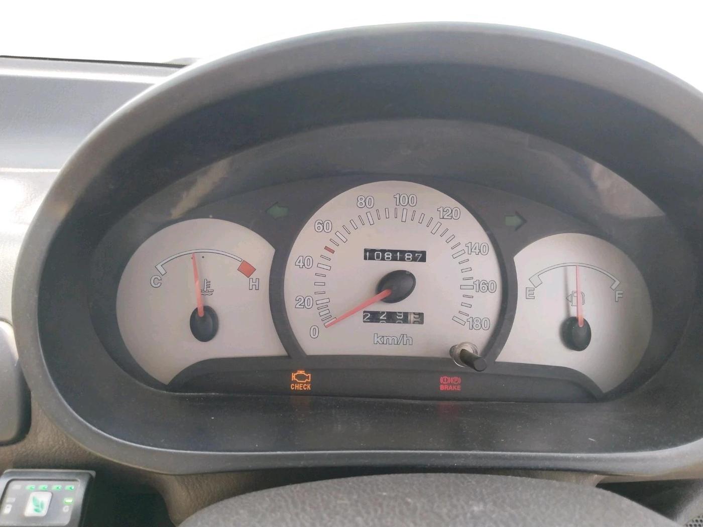 2013 Hyundai Santro Xing GL PLUS, CNG, Manual, 1,08,187 km, interior