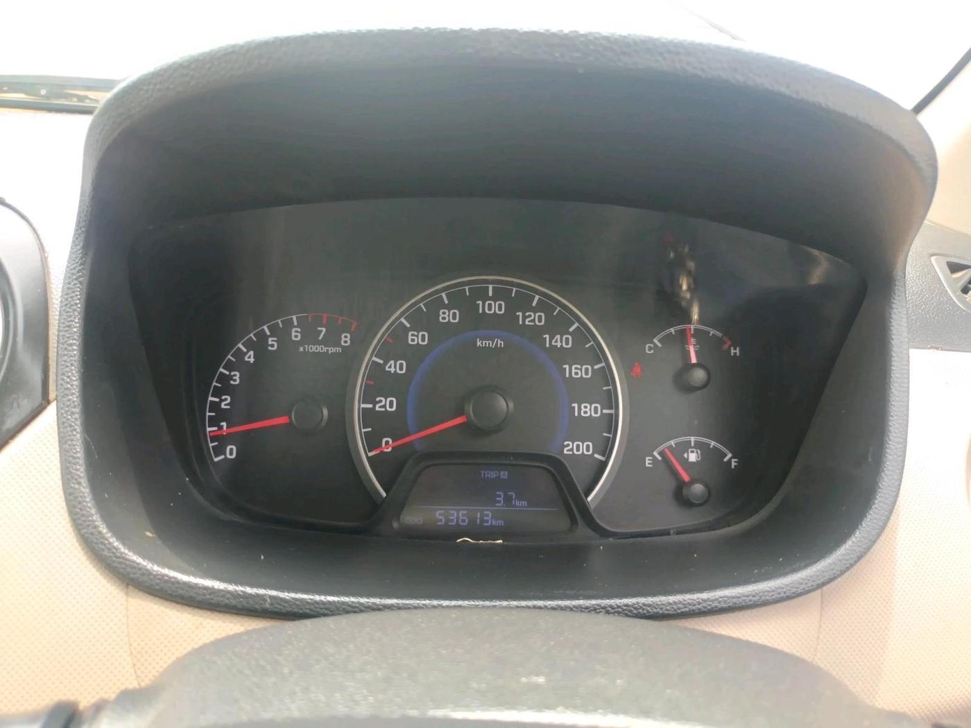 2016 Hyundai Grand i10 MAGNA 1.2 KAPPA VTVT, CNG, Manual, 53,613 km, interior