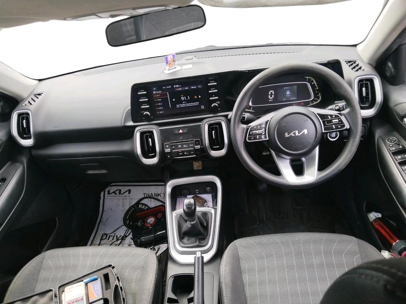 2021 KIA SONET HTK PLUS 1.5, Diesel, Manual, 85,043 km, interior