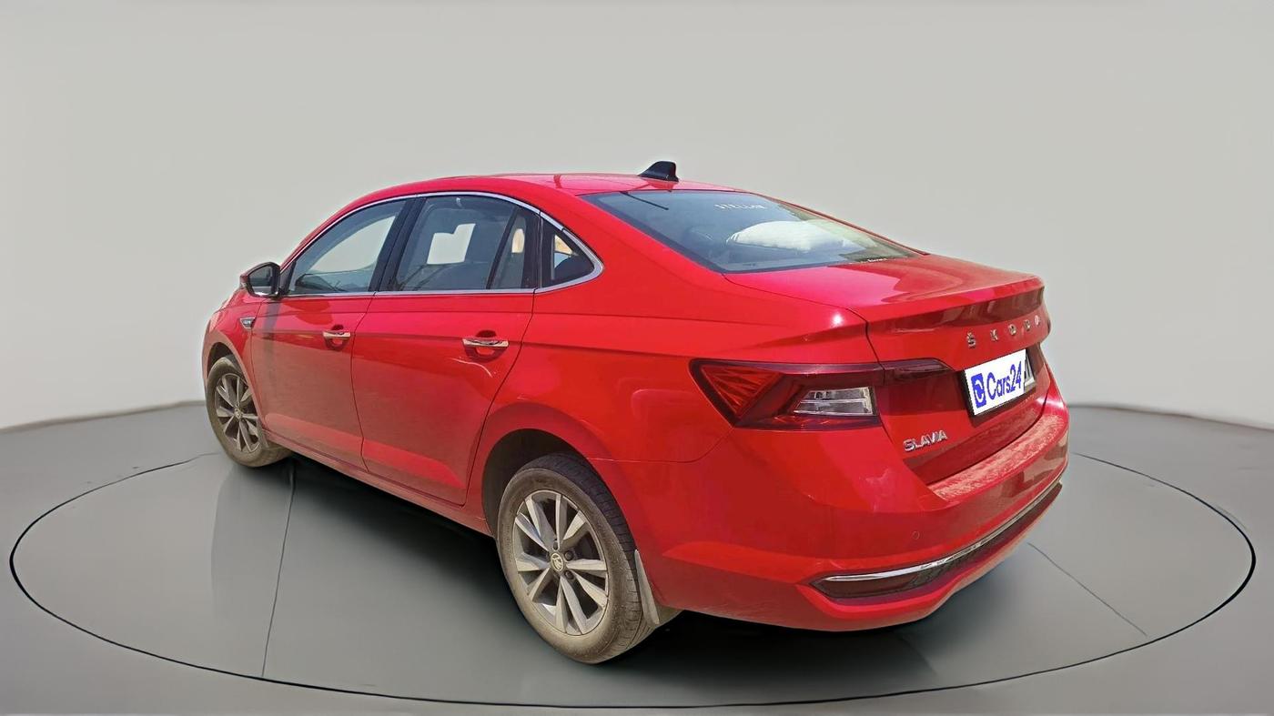 2022 Skoda SLAVIA STYLE 1.0L TSI MT, Petrol, Manual, 60,540 km, exterior