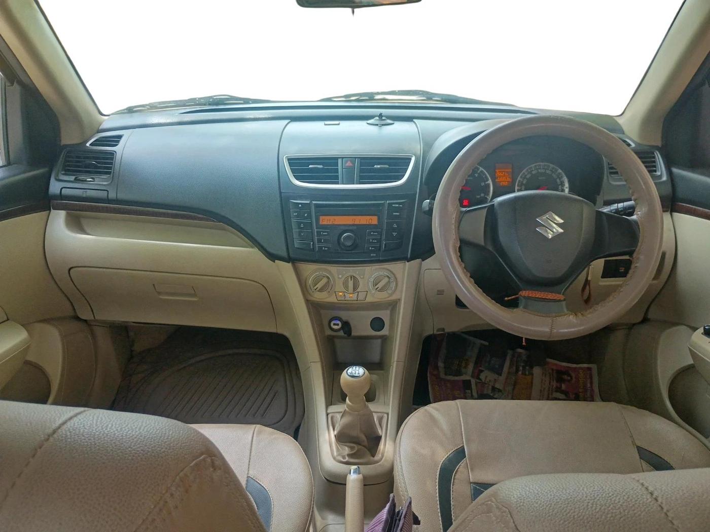 2013 Maruti Swift Dzire VDI, Diesel, Manual, 1,10,500 km, interior