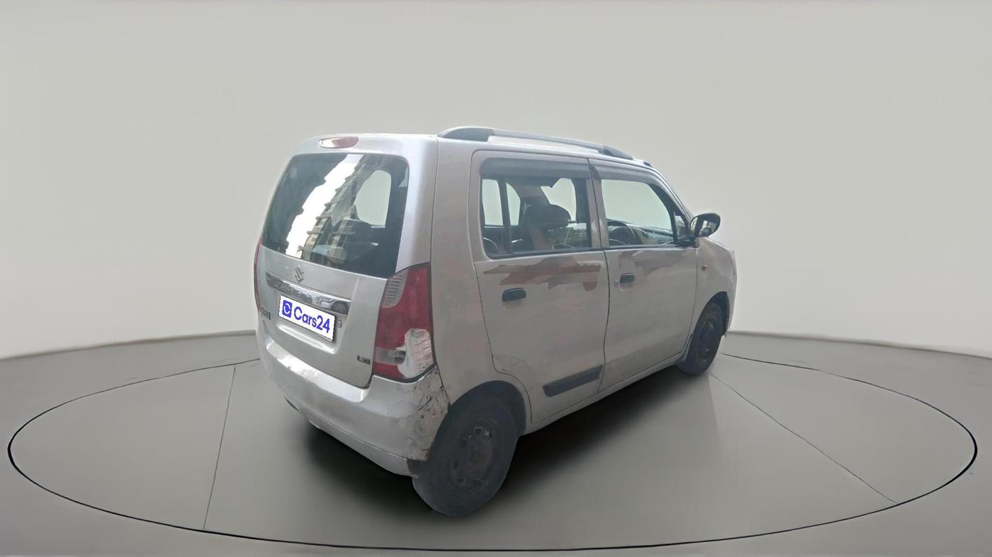 2012 Maruti Wagon R 1.0 LXI CNG, CNG, Manual, 1,88,955 km, exterior