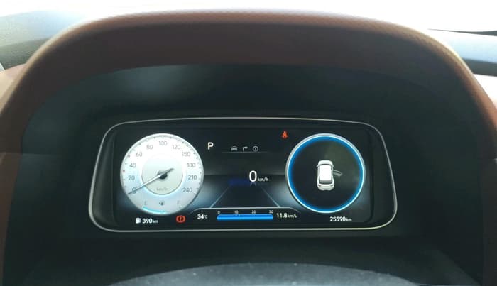 2022 Hyundai ALCAZAR PLATINUM(O) 7STR 1.5 AT, Diesel, Automatic, 25,590 km, interior