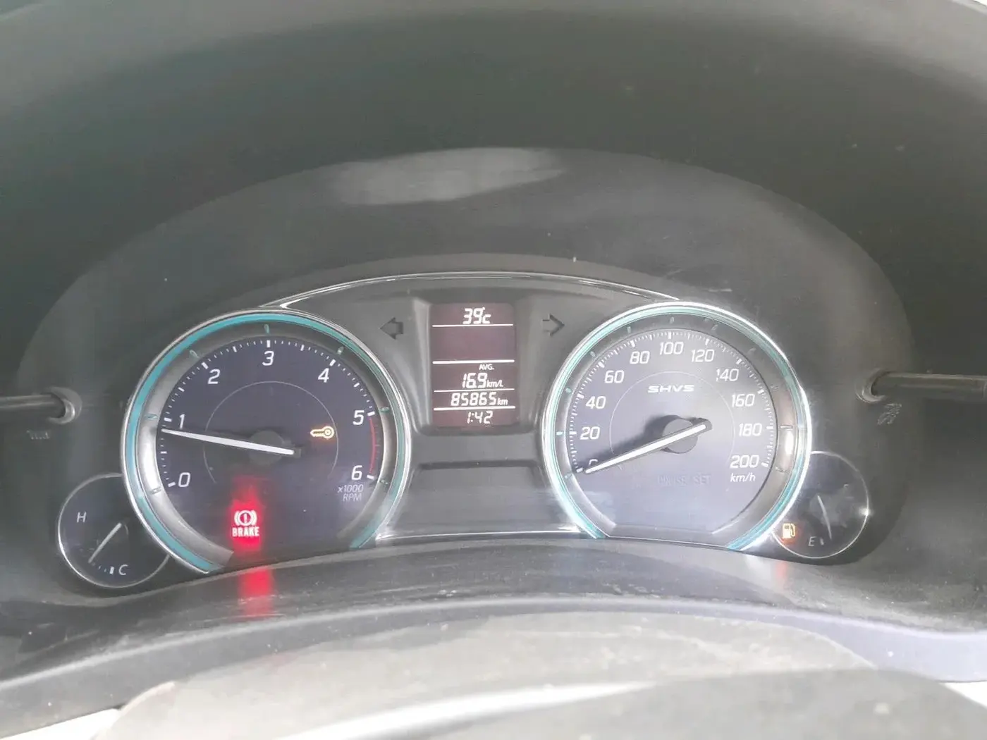 2015 Maruti Ciaz ZDI+ SHVS, Diesel, Manual, 85,865 km, interior