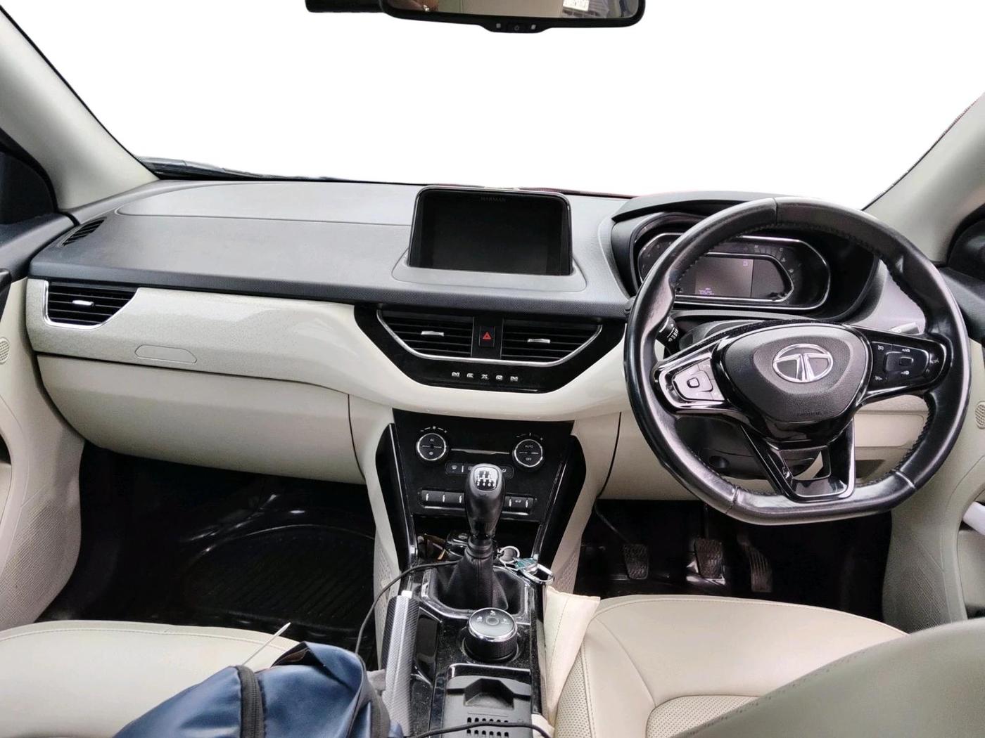 2023 Tata NEXON XZ PLUS LUXURY SUNROOF DIESEL, Diesel, Manual, 70,531 km, interior