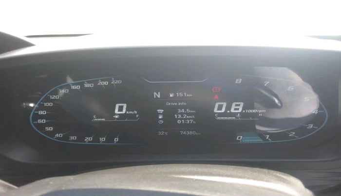 2021 Hyundai NEW I20 N LINE N6 1.0 TURBO GDI IMT, Petrol, Manual, 74,380 km, interior