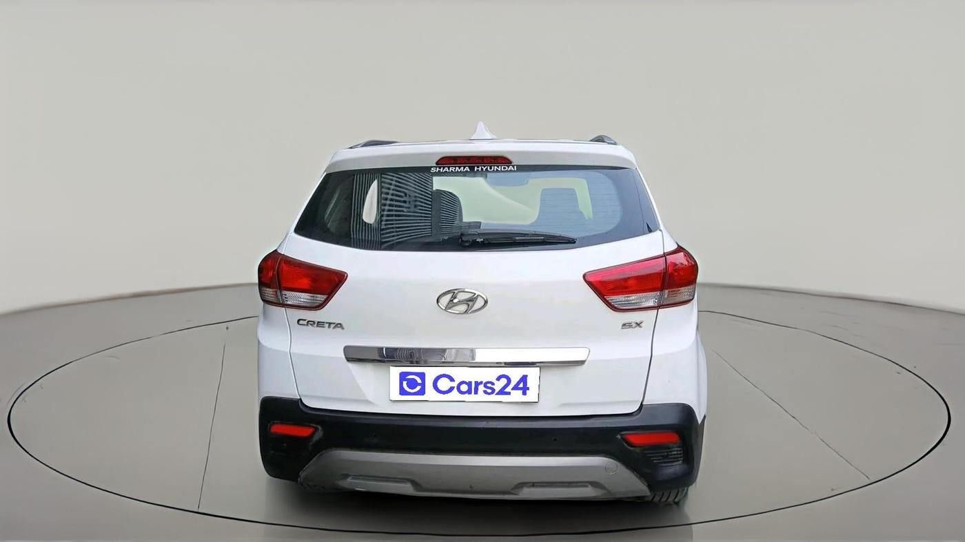 2018 Hyundai Creta SX AT 1.6 PETROL, Petrol, Automatic, 47,982 km, exterior