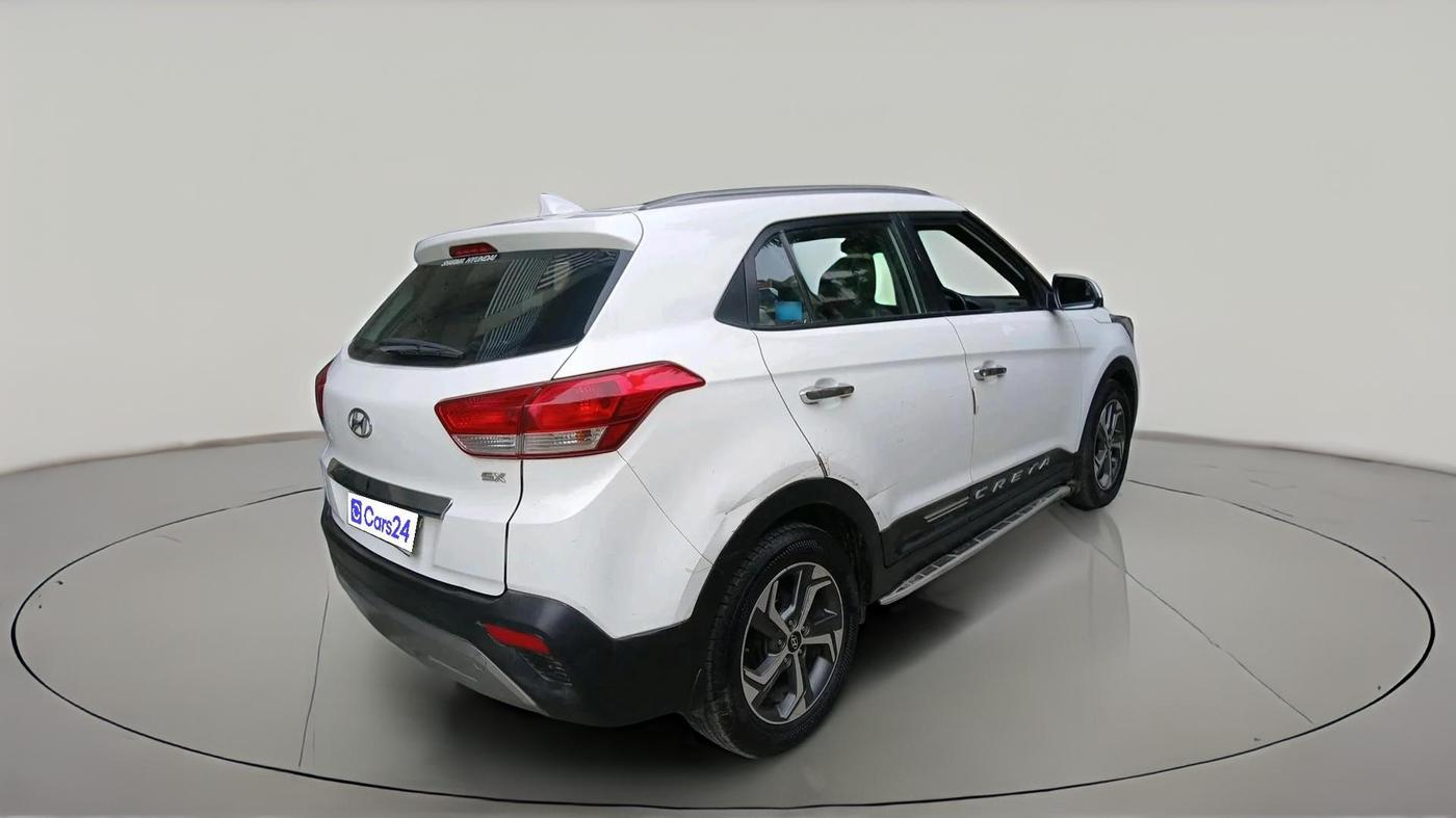 2018 Hyundai Creta SX AT 1.6 PETROL, Petrol, Automatic, 47,982 km, exterior