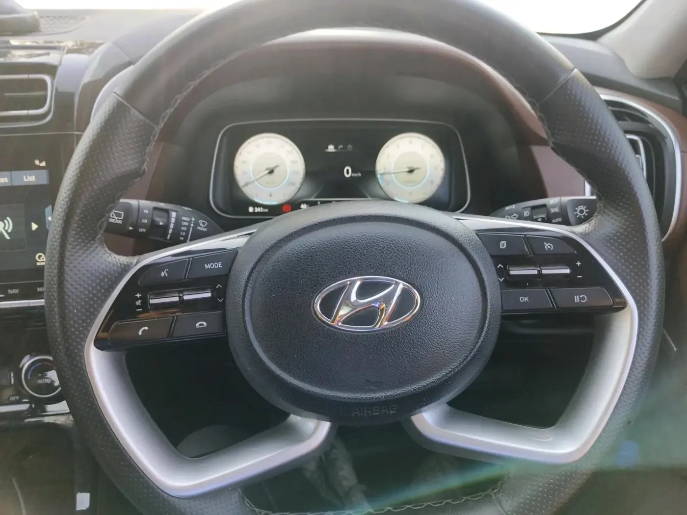 2021 Hyundai ALCAZAR PLATINUM 2.0 MT 7STR, Petrol, Manual, 75,001 km, interior
