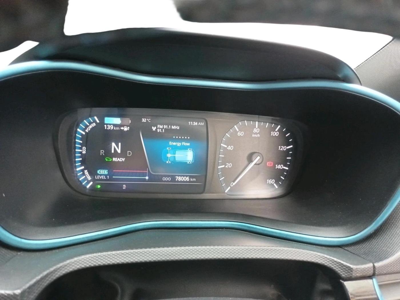 2022 Tata NEXON EV XZ PLUS DARK EDITION, Electric, Automatic, 78,008 km, interior