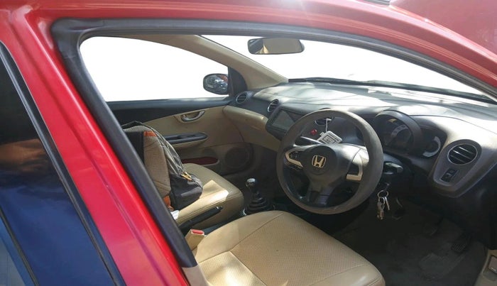 2012 Honda Brio V MT, Petrol, Manual, 72,139 km, interior