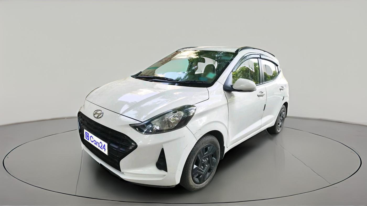2022 Hyundai GRAND I10 NIOS MAGNA CORPORATE EDITION AMT 1.2 KAPPA VTVT, CNG, Automatic, 29,807 km, exterior