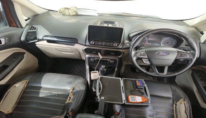 2019 Ford Ecosport TITANIUM + 1.5L PETROL AT, Petrol, Automatic, 1,85,836 km, interior